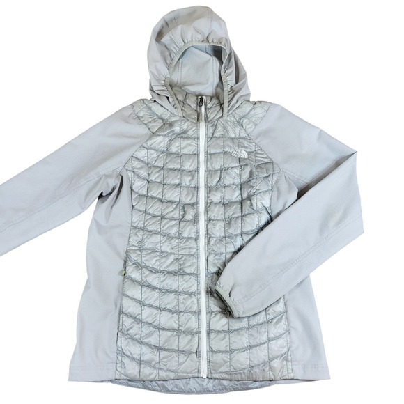 The North Face Jackets & Blazers - The North Face‎ Thermoball Womens M Medium Insulated Hooded Jacket Gray